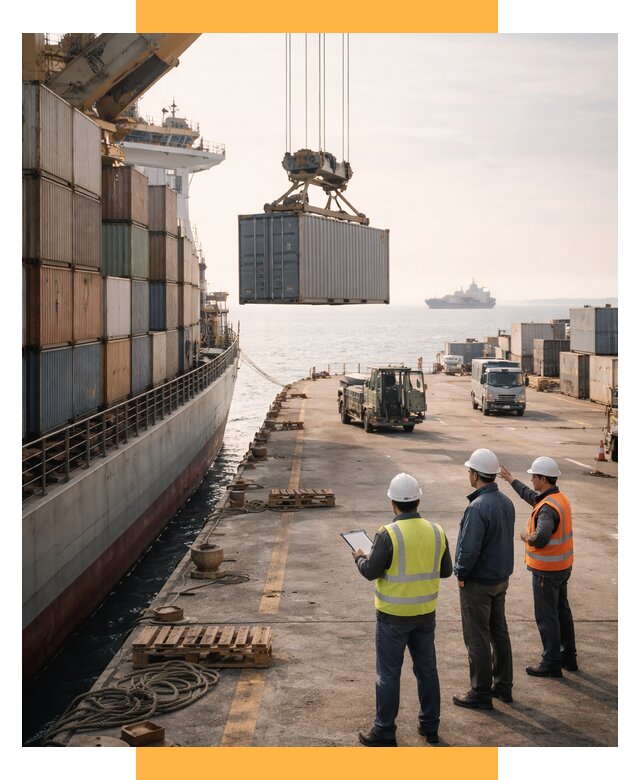 Морские перевозки грузов по миру от 48915 р. | СетСервис-Твр