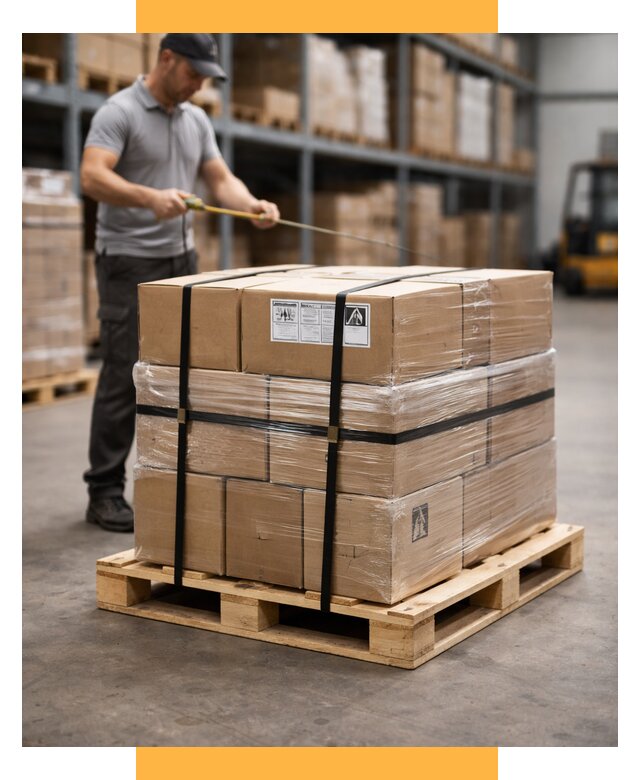Упаковка и паллетирование грузов от 3805 р. | СетСервис-Твр