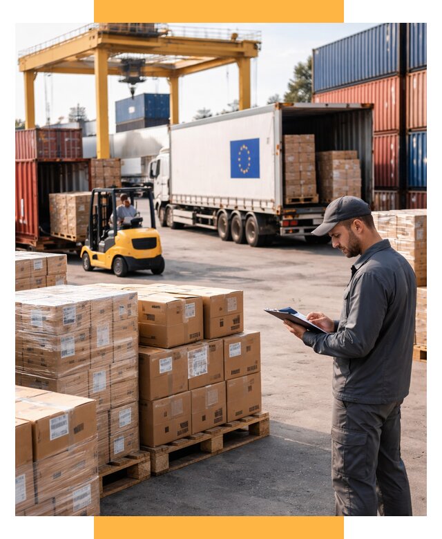 Доставка грузов из Европы от 13044 р., логистика СетСервис-Твр