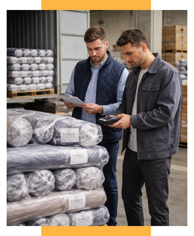 Доставка текстиля из Турции от 48915 р. под ключ, СетСервис-Твр