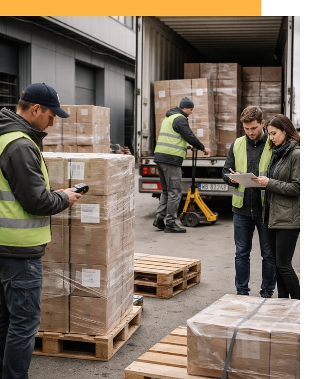 Доставка грузов из Польши: морем, авто и авиа от 8153