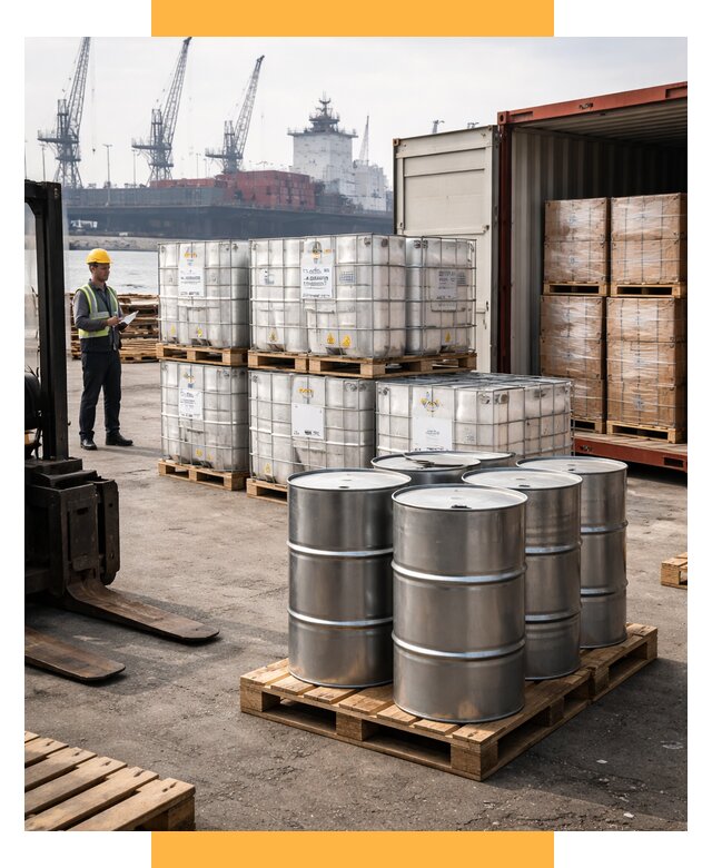 Доставка химического сырья из Индии от 271750 р. | СетСервис-Твр