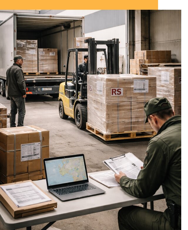 Доставка грузов в Сербию от 48915 руб, международные перевозки