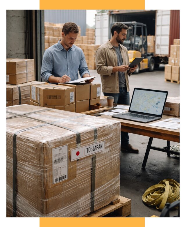 Доставка грузов в Японию от 27175 р., логистика СетСервис-Твр