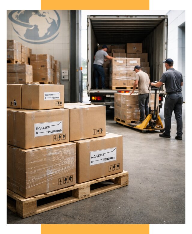 Доставка грузов в Израиль и экспорт от 48915 р. СетСервис-Твр