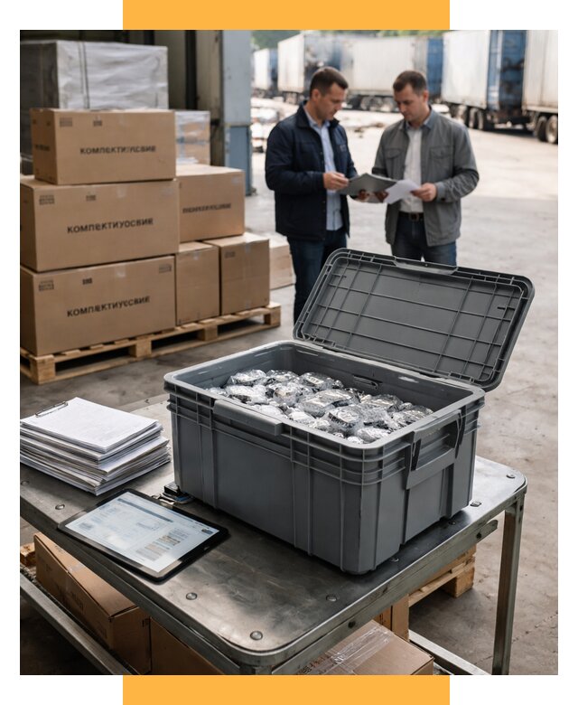 Перевозка комплектующих из Китая от 7066 р. | СетСервис-Твр