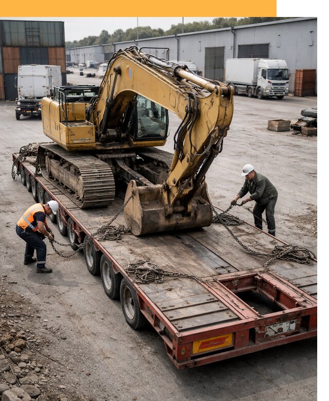 Перевозка спецтехники по России и миру от 48915 руб