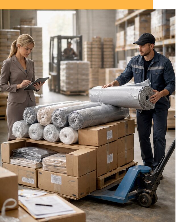 Перевозка текстиля по миру от 16305 руб. с таможней и страхованием