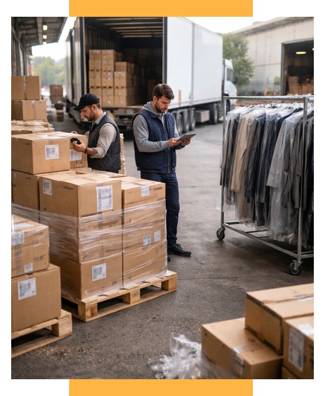 Перевозка и доставка одежды из Китая от 8153 р., СетСервис-Твр