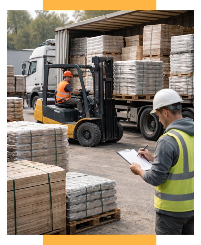 Перевозка строительных материалов от 5979 р. | СетСервис-Твр