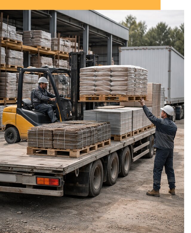 Перевозка строительных материалов по миру от 5979 руб