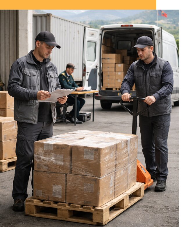 Доставка грузов через Армению, быстрая таможенная очистка от 27175