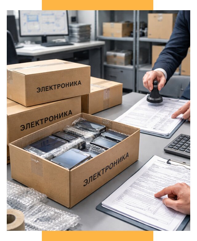 Растаможка электроники под ключ от 8696 р. СетСервис-Твр