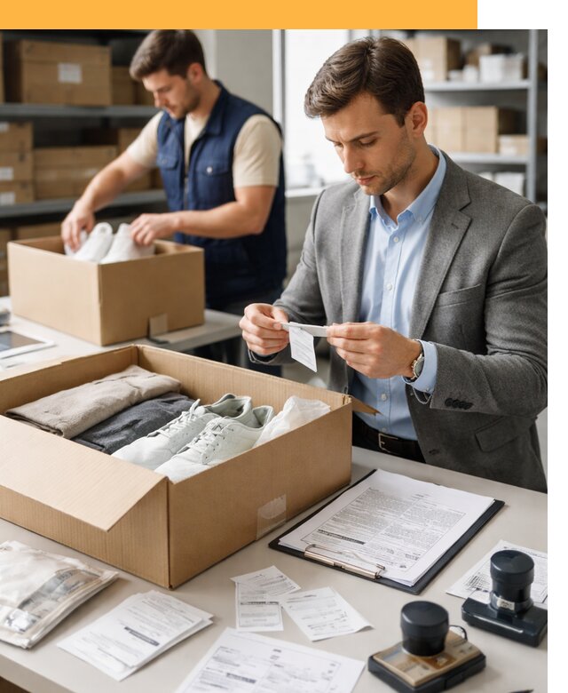 Таможенное оформление одежды и обуви по выгодной цене от 7066 руб